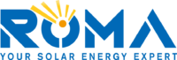 ROMA solar energy expert logo for high performance lead acid and lithium battery solutions